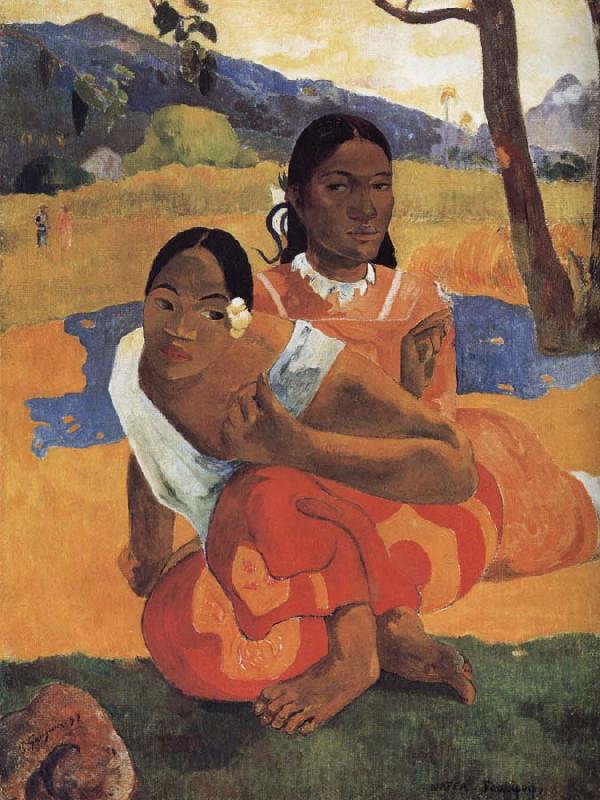 Paul Gauguin When you get married Spain oil painting art